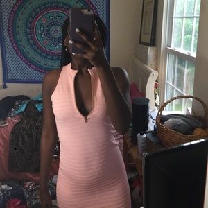 Pink Bodycon Dress